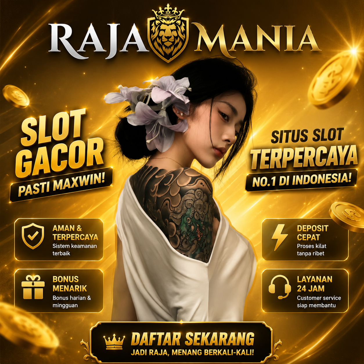 RAJAMANIA Front Black 